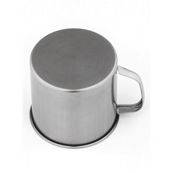 Кружка Доляна «Мэйли», 700 мл, d=10.3 см, толщина 0.33 мм, нержавеющая сталь, хромированная