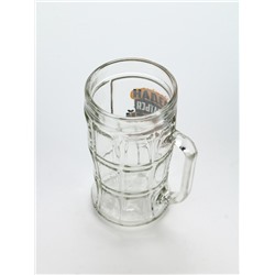 Кружка пивная стеклянная «Создан добиваться целей», 500 мл