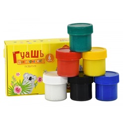 Гуашь  6цв 35мл   ГКМ06/35 Каляка-Маляка