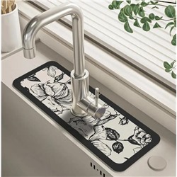 Кухонный коврик для смесителя, «дождевик» для кухонной раковины 38х14см