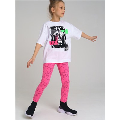 Фуфайка трикотажная для девочек (футболка)