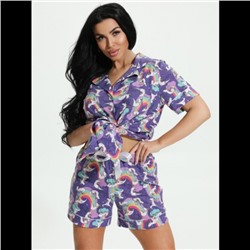 Пижама "Нимфа" (фиолетовый)