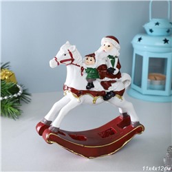 Фигурка Лошадь качалка ретро 11х4х12 см / 3053 /уп 96/ Символ года 2026