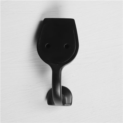 Крючок мебельный CAPPIO CHALICE, однорожковый, цвет черный