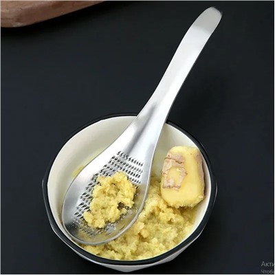 Терка - ложка для чеснока и имбиря