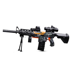 Автомат "Шорох" с мягкими пулями и мишенью, в коробке