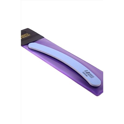 Mertz Пилка для ногтей 952, банан, 120/240 грит, голубой KRISTALLER, 1124363