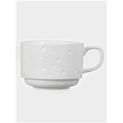 Чайная пара Magistro Fray, 2 предмета: чашка 230 мл, блюдце 15 см, фарфор