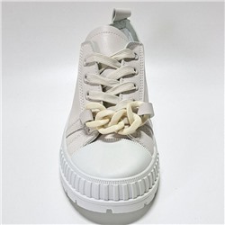 605-13 беж Кроссовки женские (36-40)/8