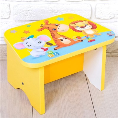 Стул-подставка для умывания «Игрушки», детский