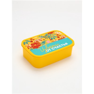 Ланч - бокс прямоугольный «Цвети от счастья», 1200 мл