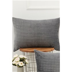 Наволочка декоративная велсофт Lizzy Home размер 50х70 см НАТАЛИ, 1126684