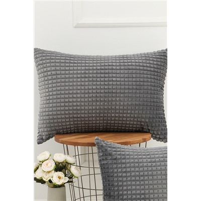 Наволочка декоративная велсофт Lizzy Home размер 50х70 см НАТАЛИ, 1126684