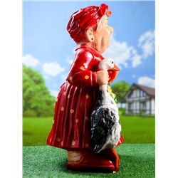 Садовая фигура из гипса «Тёща с гусями», 52×33×79 см