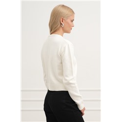 Женский вязаный кардиган на пуговицах Happyfox