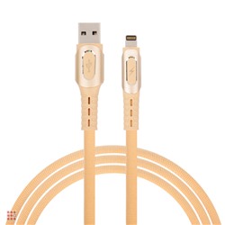 Кабель для зарядки Экстрим iP, 1м, 2.4A, Быстрая зарядка, ткань