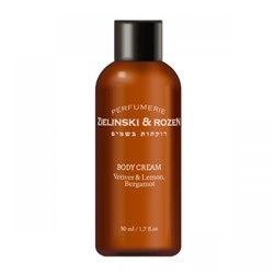 Крем для тела Zielinski&Rozen Vetiver & Lemon, Bergamot 50 мл