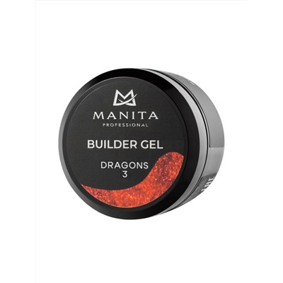 MANITA Гель моделирующий для ногтей / Builder Gel Dragons №03, 15 мл 28209
