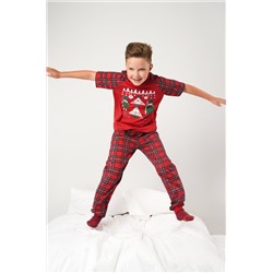 Новогодняя пижама для мальчика Happyfox