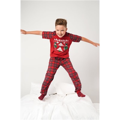 Новогодняя пижама для мальчика Happyfox