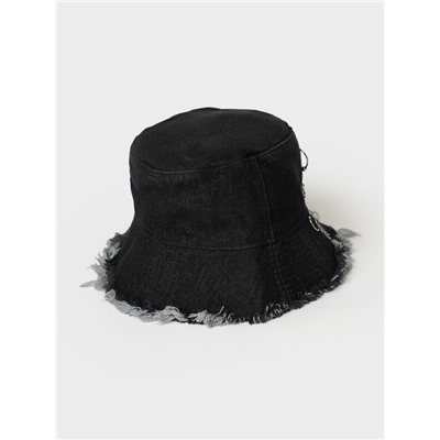 Панама текстильная джинсовая для девочек