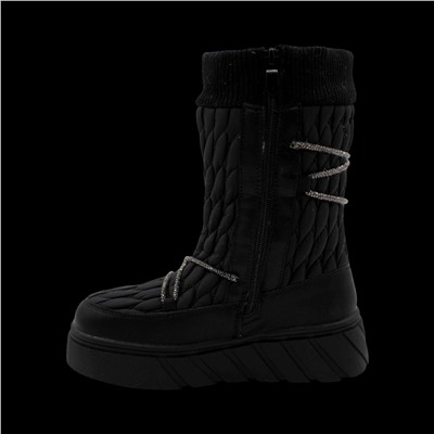 Дутики А12-1 черные