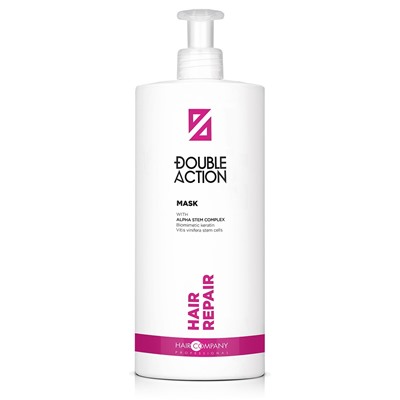 Hair Company Маска восстанавливающая Hair Repair DOUBLE ACTION 1000 мл