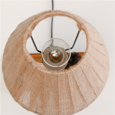 Настольная лампа с часами «Дом» Е14 15 Вт 19×18×35 см