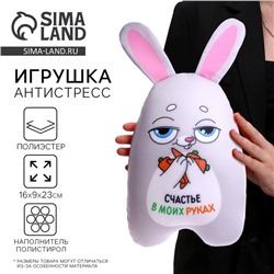 Игрушка антистресс « Счастье в моих руках»