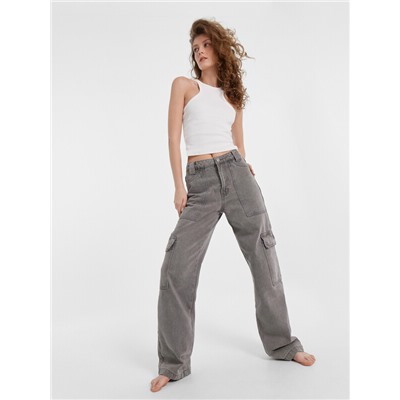 БРЮКИ ЖЕНСКИЕ ДЖИНСОВЫЕ 2024-2DTW801-5