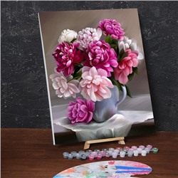 Картина по номерам на холсте с подрамником «Букет», 40×50 см