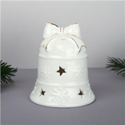 Фигурка Колокольчик с подсветкой 10 см / YZ23775 /уп 48/Новый год