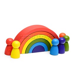 Пирамидка "Радужная"