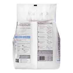 Наполнитель минеральный комкующийся PureMur Super premium 3 кг, пластиковый пакет