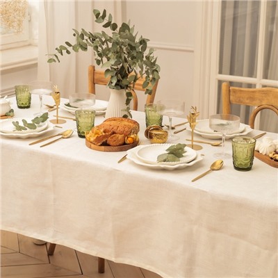 Скатерть SL HOME Facile, 110×140 см, лён 100%, 210 г/м²