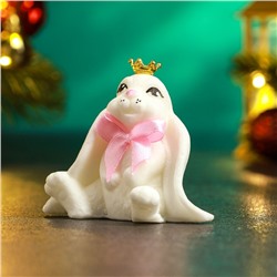 Фигурное мыло «Милый зайчик» белый, 95 г