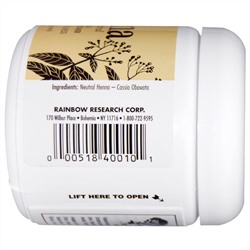 Rainbow Research, Persian Neutral, бесцветный кондиционер, придает блеск и объем, 4 унции (113 г)