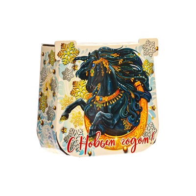 Сладкий новогодний подарок «Подкова белая», детский, 1000 г