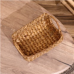 Корзина плетёная, 25×20×16 см