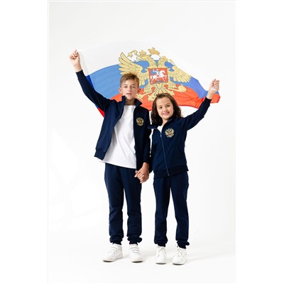 Детский костюм с брюками Россия Темно-синий НАТАЛИ, 875401