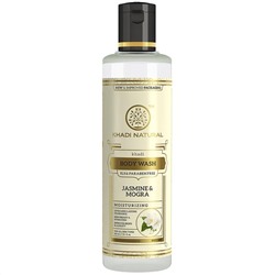 Khadi Natural Гель для душа c экстрактом жасмина и монгры (без парабенов и СЛС) 210 мл
