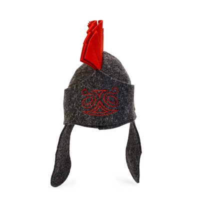 Шапка для бани и сауны «Гладиатор», полиэфир 70%, шерсть 30%