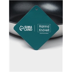Сковорода 3Ply Hanna Knövell, d=22 см, h=5 см, толщина 2.2 мм, индукция, антипригарное покрытие, нержавеющая сталь
