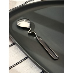 Ложка десертная из нержавеющей стали Magistro, длина 14.5 см, цвет серебряный