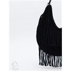 Сумка женская кожаная 5876P black Polina&Eiterou