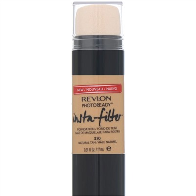 Revlon, Тональная основа Insta-Filter, PhotoReady, оттенок 330 естественный загар, 27 мл