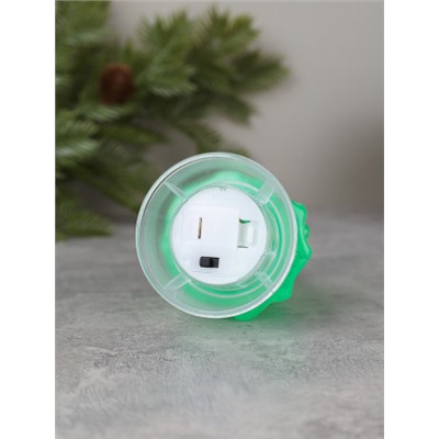 Свеча светодиодная 13 см Елка / HGZ-13 /уп 12/240/ новогодняя