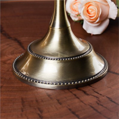 Подсвечник на 5 свечей 25 см бронза / 6305S /уп 30/