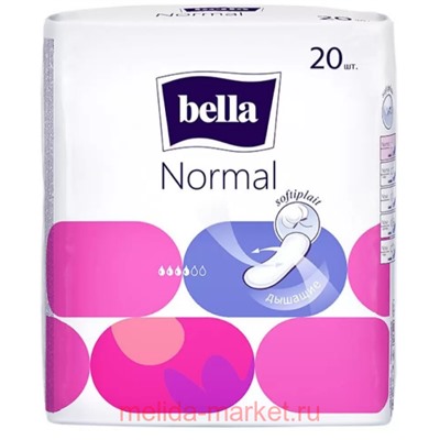 Прокладки Bella Normal 20 шт BE-012-RN20-E02