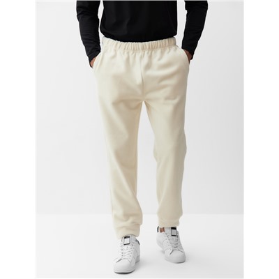 Брюки флисовые мужские спортивные MINAKU: Fleece Soft, размер 52, бежевые